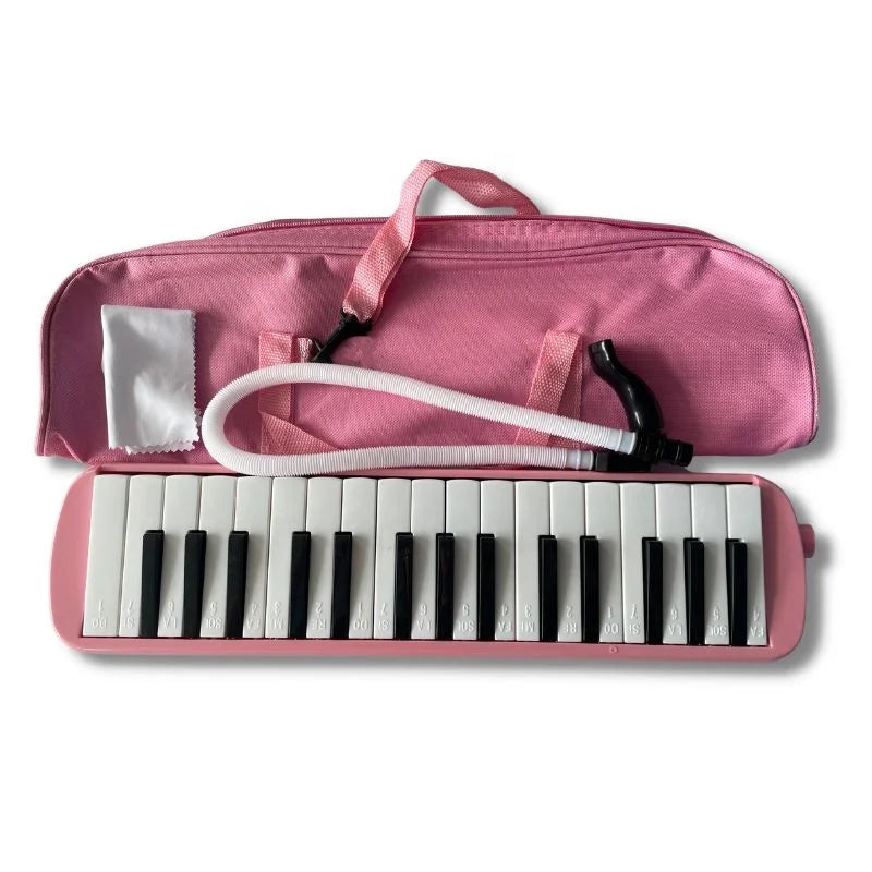 32-Key Stainless Steel Reedplate Melodica Factory Direct Wholesale OEM Accepted Musical Instrument Accessory