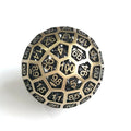 Bulk Copper Hollow Polyhedral 100-Sided Dice for D&D Roleplaying Games