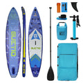 GUETIO 12'6" Inflatable Stand-Up Paddle Board (SUP) CE Certified Eco-Friendly 1-3 Year Warranty-Dropshipping OEM Accessories