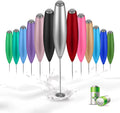 Modern Design Stainless Steel Hand Milk Frother Eco-Friendly Battery Operated Factory Stocked for Enough Use Way