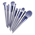 Wholesale 10 Pcs Purple Makeup Brush Set With Storage Bags Bucket Eye Shadow Powder Brushes Portable Beauty Tools