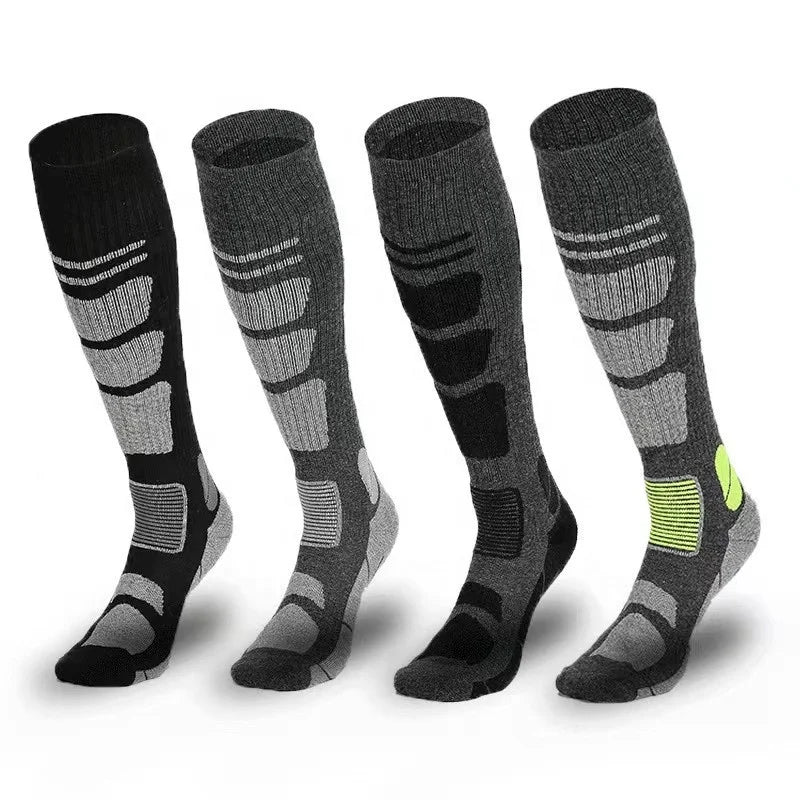 Wholesale Crew Knitted Heavy Soft Cozy Hiking Boot Merino Wool Socks Thermal Warm Thick 5 Pairs Men Women for Winter