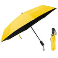 Automatic Large Strong Windproof Waterproof Men's Gift Anti UV Foldable 3 Folding Umbrella with Logo Umbrella for Rain