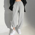 Custom Printing Logo 100%Cotton French Terry OEM Service Loose Fit Jogger Pants Sweatpants Joggers for Men