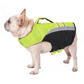 Oxford Cloth Pet Dog Life Jacket Soft Handle Reflective Floral Print Swim Suit Vest Waterproof for Spring Accessories