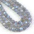 Natural Flashy Rare Brazilian Labradorite 5A Smooth Round Beads for Jewelry Making 4 6 8 10 Mm 38CM15INCH