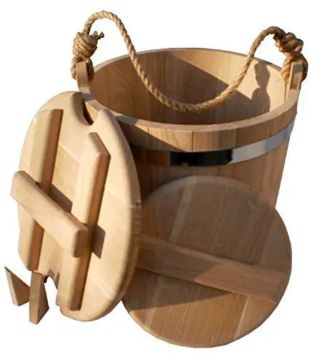 Custom Solid Wood Bucket Ice Bucket