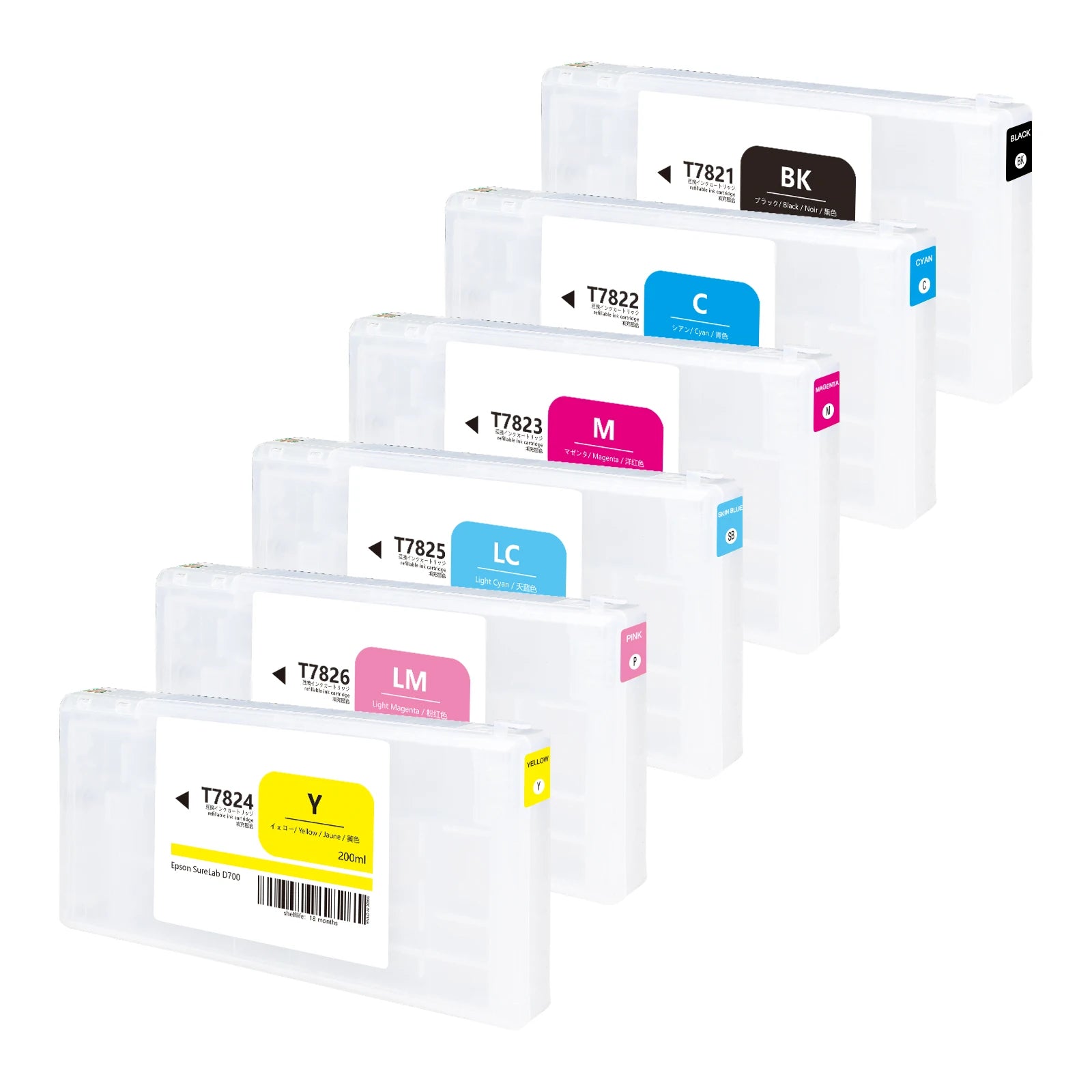 Printing Ink and Cartridge for Epson SureLab D700 Inks Large Format Printer