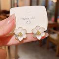 Fashon Ladies Petal Earrings Flower Forest Series Versatile Earrings  Wholesale N25820