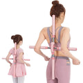 Humpback Women's Retractable Design Sports Back Brace Posture Corrector Correction Sticks Stretching Tool Entertainment Product