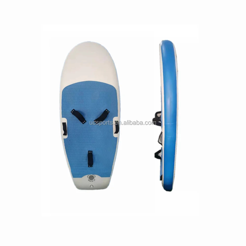 110L 140L Inflatable Foil Surfboard with 3K Carbon Plate PVC Wing Foil Board Customizable Logo Kayak with Pump Rescue Board