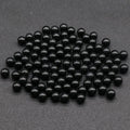 DIY New Natural Customized Factory-made Black Obsidian Round Beads Support DIY Bracelet Necklace Earrings