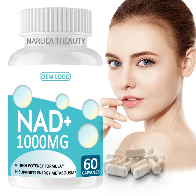 Custom NAD Supplement with Resveratrol Private Label Nad Resveratrol Capsule Oem