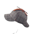 Herringbone Twill Fabric Baseball Cap Classic Fashion Detective Deerstalker Hat Classic Newsboy Caps Teenager 7-15 Years Old