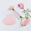 HZ Crystals Choice Bestseller Face Cupping Therapy Set and 5 Pack Premium Rose Quartz Jade Roller