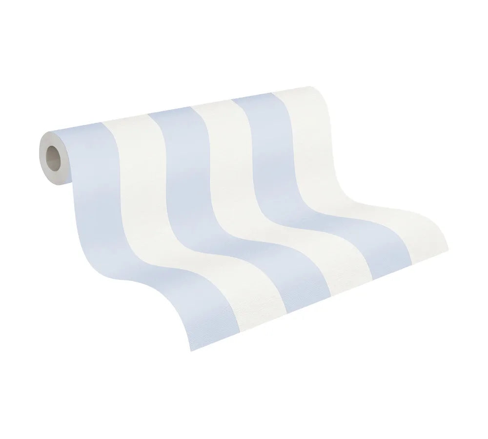 A.S. Cration Germany Premium Blue Art Wallpaper Rolls Stripes Plaid Modern Style Eco-Friendly Luxurious Apartment Wall Design