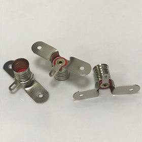 E10 Mini Bulb Lamp Holder with Mounting Bracket Home Experiment Circuit Electrical Test Accessories