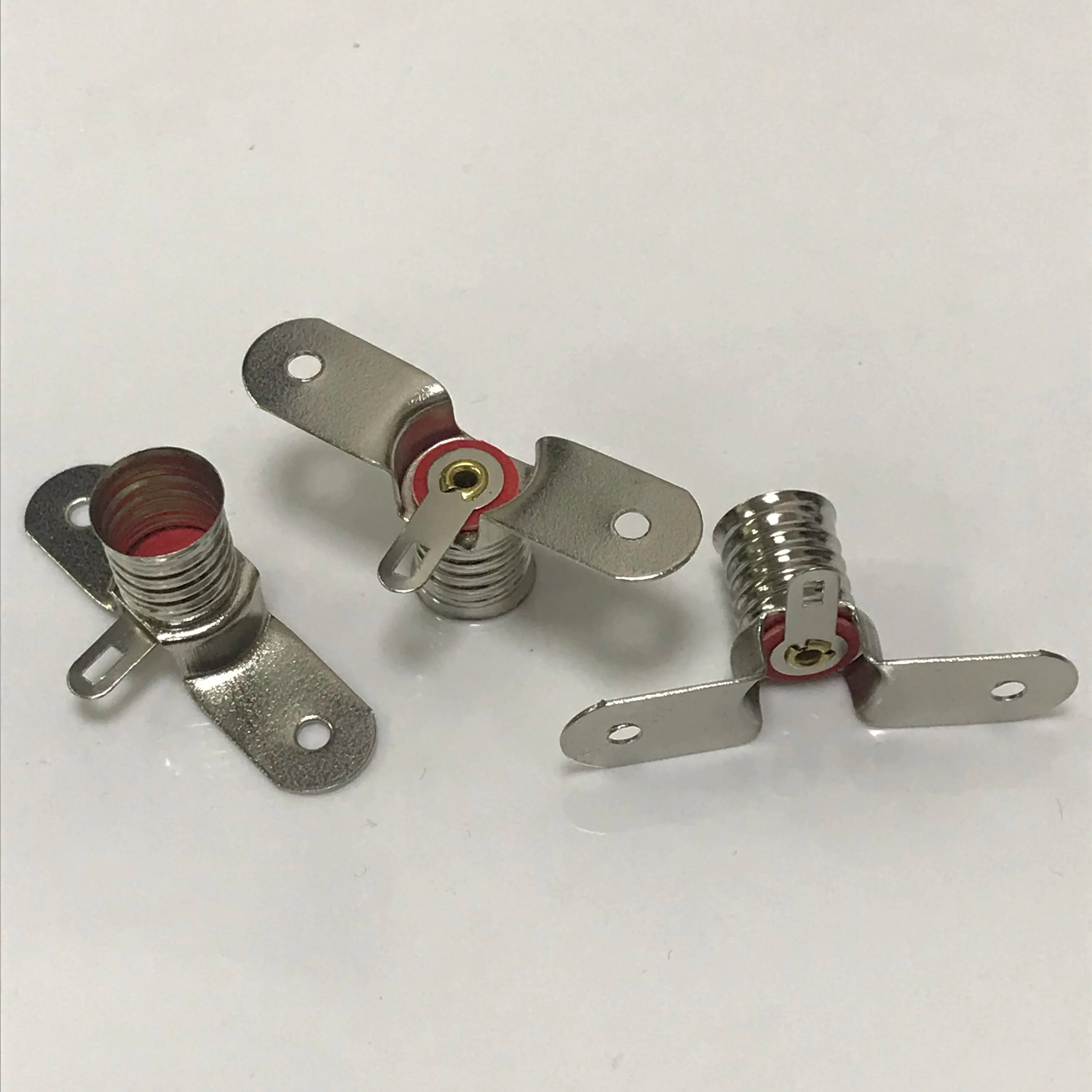 E10 Mini Bulb Lamp Holder with Mounting Bracket Home Experiment Circuit Electrical Test Accessories