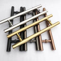 Hot Selling Round Pipee H Type Stainless Steel Sliding Pull Door Bathroom Accessories Shower Door Glass Handle