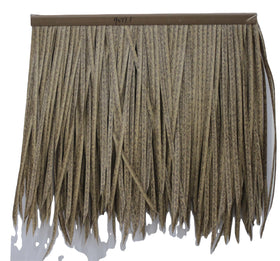 Factory-Sold PVC Artificial Synthetic Thatch Roofing Sheets Simple and Easy Installation Plain Roof Tiles