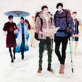 2024 Custom Plastic Acrylic Standee Cartoon Anime Figure Display Stand for Business Gifts Handmade Plastic Crafts