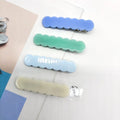 MIO Korean Hair Female Accessories Simple and Cute 24 Candy Color Acetate Acrylic Small Hairpin