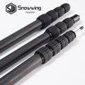 SW Custom Telescopic 20ft 60ft 9m 10m 3k Extendable Carbon Fiber Telescopic Tube for Tent Camping Carbon Fibre Telescopic Pole