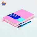Factory PU Business Agenda Custom Budget Planner Notebook with Offset Paper & Cardboard Printing for Students School Office