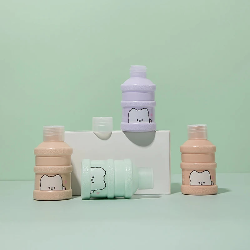Private Label Mousse Cream Natural Makeup Small Bucket Hydrating Longwear Makeup Primer Concealer Foundation