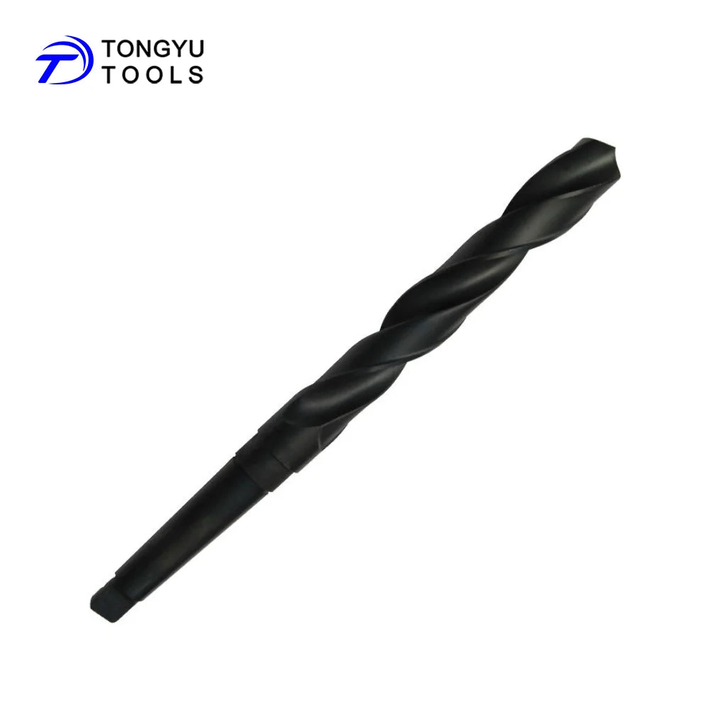 DIN345 HSS MTS Morse Taper Shank Twist Drill Bits for Metal Stainless Steel Alloy Heavy Duty Industrial Drilling Tools