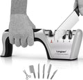Professional 4-Slot Knife Sharpener Kit  Chef's Choice Manual Sharpening System Precision Angles for Kitchen Chef Knives