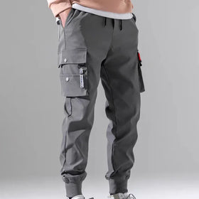 Summer New Multi-pocket Cargo Pants Elastic Plus Size Men's Pants & Trousers Cargo Trousers