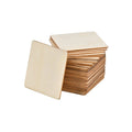 Tailai Round Corner 4x4 Inch for Painting Writing DIY Hand Made Project Wooden Board for Drawing Square Unfinished Blank Pieces