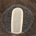 Durable Classic Fish Net Remy Hair Piece 16 Inches for Women