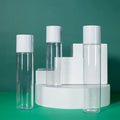 In Stock 30ml 40ml 60ml 100ml 120ml PET Plastic Screw Cap Cosmetic Toner Bottles for Skincare Packaging