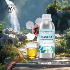 Manuka Essential Oil - 100% Pure Natural Leptospermum Scoparium Leaves Steam Distilled | Wholesale Price Bulk 1kg