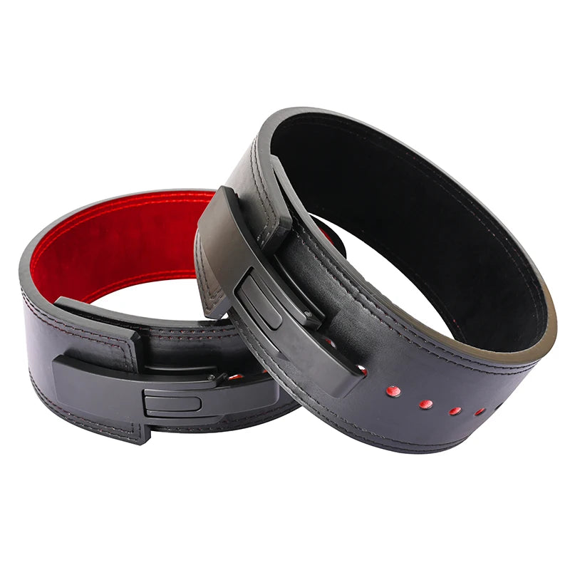 2025 Drop Ship Fitness Back Support Squat Weight Custom Logo Leather Lifting Weightlifting Belt for Powerlifting Gym Lever Men