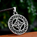 SS8-1164P New Design 316L Stainless Steel Viking Valknut Celtic Cross Pendant Odin Vegvisir Necklace Vintage Jewelry Wholesale