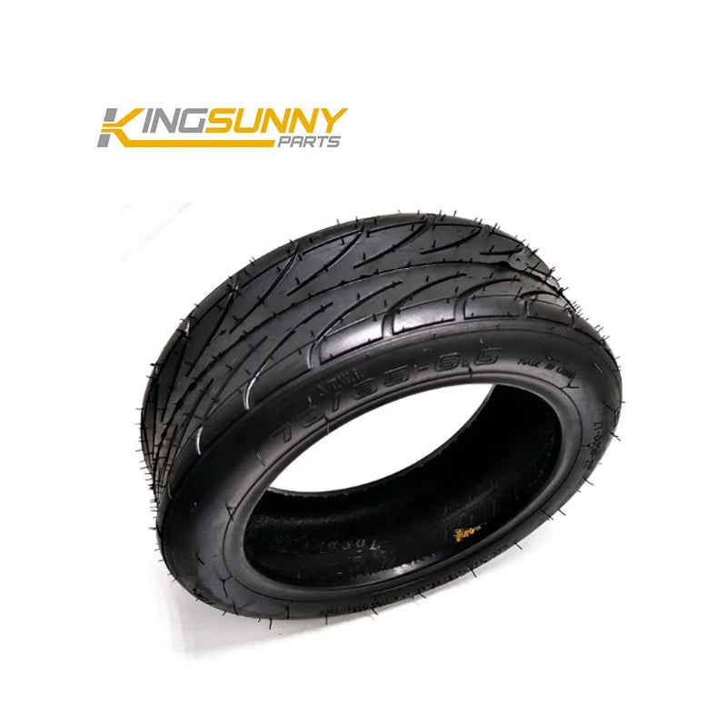 King Sunny 70/65-6.5 Rubber Vacuum Tire for Scooter Electric Replacement Parts Tubeless Tyre Escooter Repair Accessory