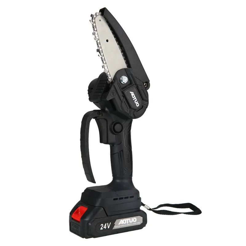 21V Brushless Mini Pruning Saw 550W Battery-Powered 4 Guide Bar Fruit Tree Garden Trimming One-Handed Removable Lithium DIY OEM