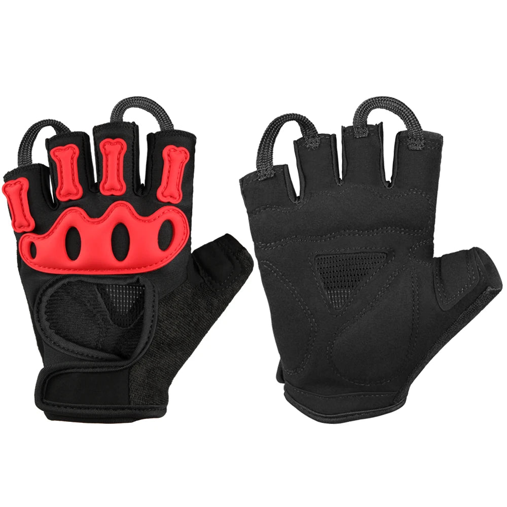 Customized Half-Finger Microfiber Fitness Gloves for Gym Women Private Logo Exercise Sport Protection Gloves