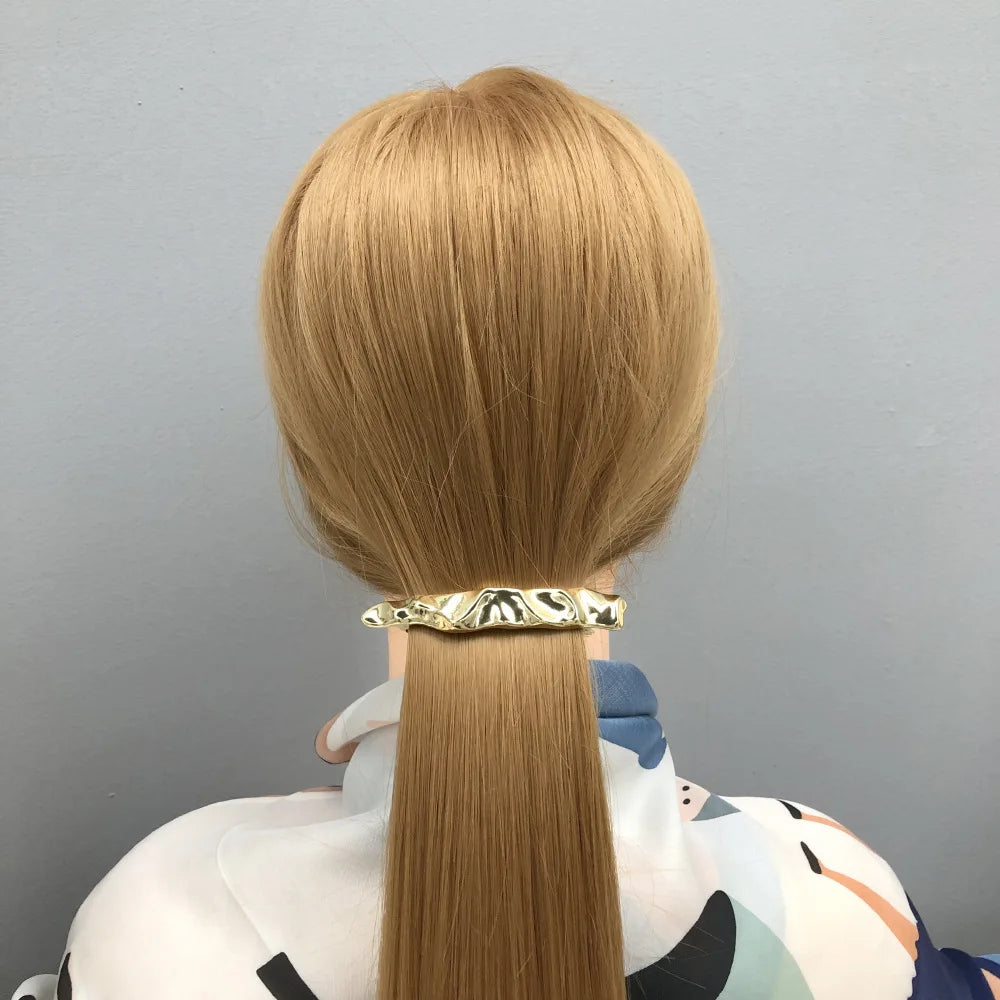 New Fashion INS Hot Sale Hair Clips Barrette Fashion Irregular Metal Hair Clip Hair Accessories