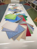 Enlio Pvc Vinyl Flooring Sheet Roll Fire Proof Waterproof Linoleum in Roll Vinyl Flooring Bathroom Plastic Flooring