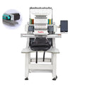 For Single Head 1200 RPM Computerized Embroidery Machine-12-15 Needles Easy Operate 600x400mm Embroidery Area for