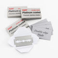 Chromium Coated razor Blade Super Stainless Steel Double Edge razor Blade for Safety razor