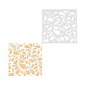 Wholesale Custom Plastic Cake Stencil Template Lace Mesh Birthday Cake Stencil for Baking Equipment Tools Cake