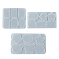 Cat/Dog Tag Keychain Silicone Resin Molds Tag Molds for DIY Crafts Making or Homemade Crafts Resin Molds Silicone Pet Tags