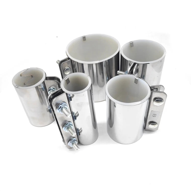 Vacuum Tubing Pneumatic Conveying Stainless and Galvanized Compression Pipe Coupling
