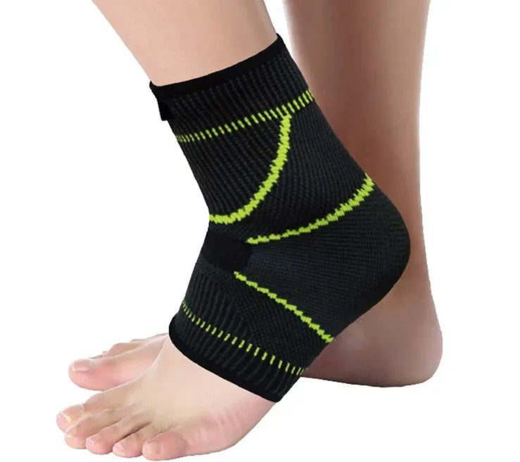 Ankle Support Brace with Foot Guard Achilles Tendon Protective Bandage for Sprain Relief