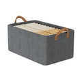 Household Clothes Organizer Washable Wardrobe Drawer Organizer for Clothes Jeans Panty Closet Storage Bins Cube with Handle